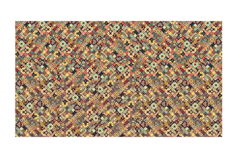 Fototapet XXL Rainbow Mosaic 500x280 - Artgeist sp. z o. o. - Inredning - Väggdekor - Tapet & tapettillbehör - Fototapet