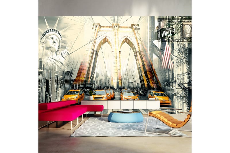 Fototapet XXL Urban Living 500x280 - Artgeist sp. z o. o. - Inredning - Väggdekor - Tapet & tapettillbehör - Fototapet