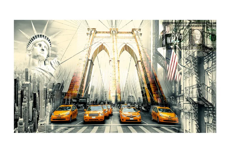 Fototapet XXL Urban Living 500x280 - Artgeist sp. z o. o. - Inredning - Väggdekor - Tapet & tapettillbehör - Fototapet