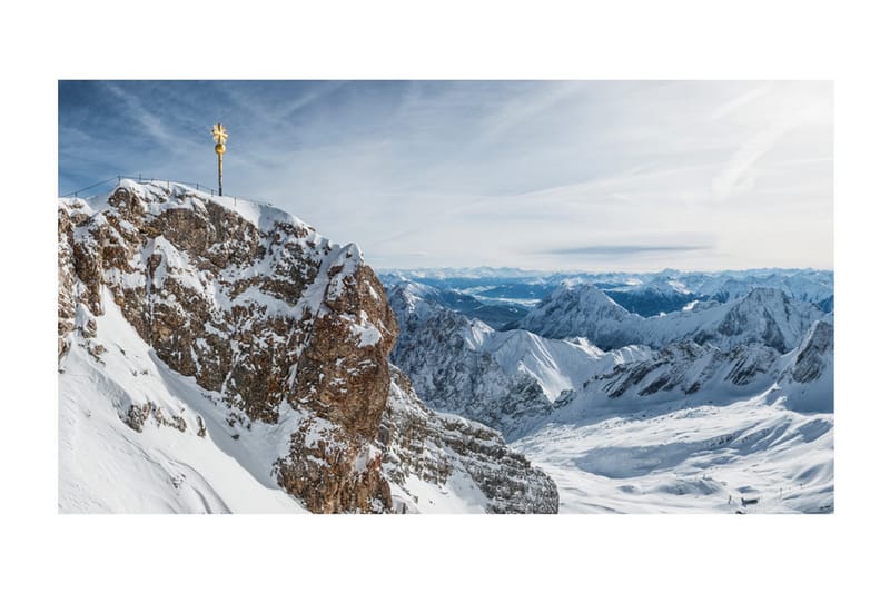 Fototapet XXL Winter In Zugspitze 500x280 - Artgeist sp. z o. o. - Inredning - Väggdekor - Tapet & tapettillbehör - Fototapet