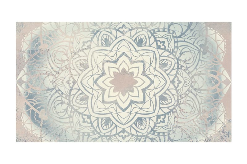 Fototapet XXL Winter Mandala 500x280 - Artgeist sp. z o. o. - Inredning - Väggdekor - Tapet & tapettillbehör - Fototapet