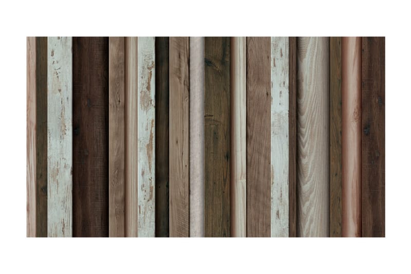 Fototapet XXL Wooden Fan 500x280 - Artgeist sp. z o. o. - Inredning - Väggdekor - Tapet & tapettillbehör - Fototapet