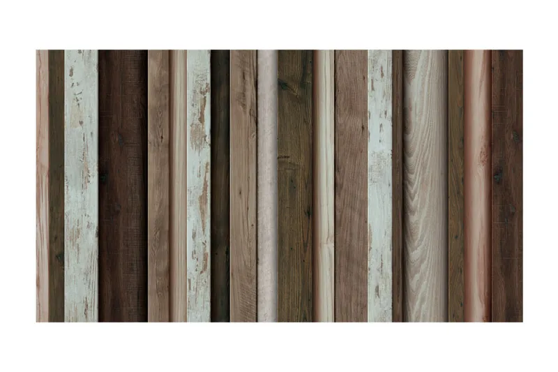 Fototapet XXL Wooden Fan 500x280 - Artgeist sp. z o. o. - Inredning - Väggdekor - Tapet & tapettillbehör - Fototapet