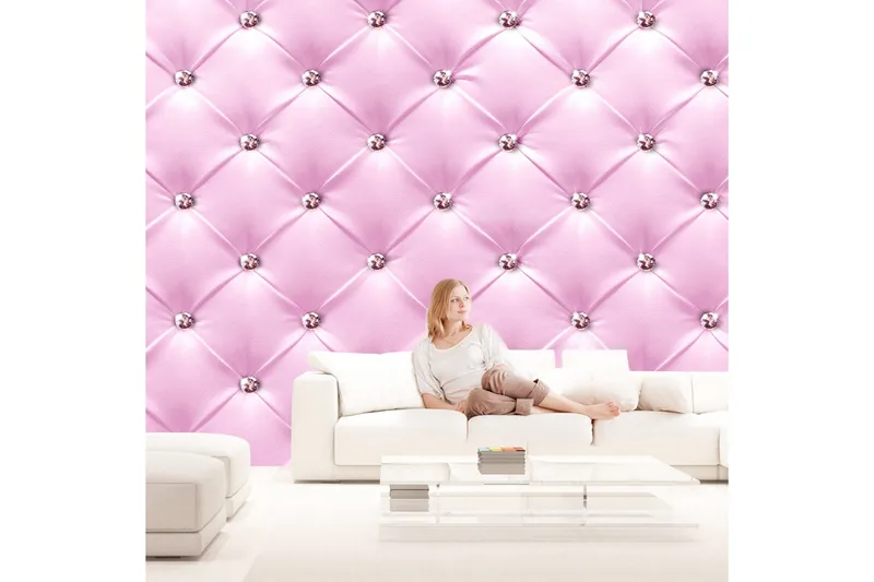 Fototapet XXL Pink Elegance 500x280 - Artgeist sp. z o. o. - Inredning - Väggdekor - Tapet & tapettillbehör - Fototapet