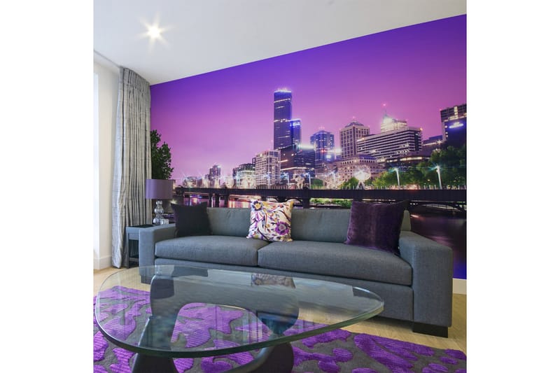 Fototapet Yarra River Melbourne 450x270 - Artgeist sp. z o. o. - Inredning - Väggdekor - Tapet & tapettillbehör - Fototapet