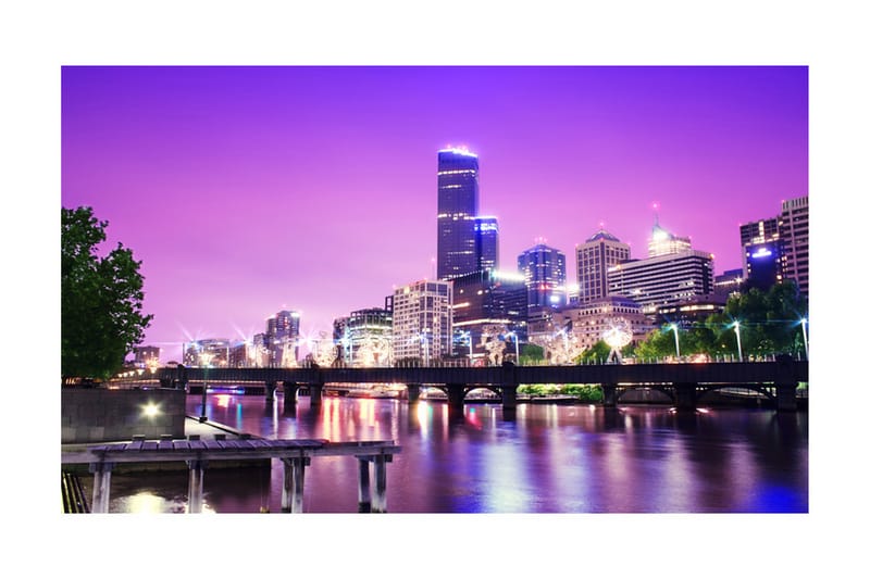 Fototapet Yarra River Melbourne 450x270 - Artgeist sp. z o. o. - Inredning - Väggdekor - Tapet & tapettillbehör - Fototapet