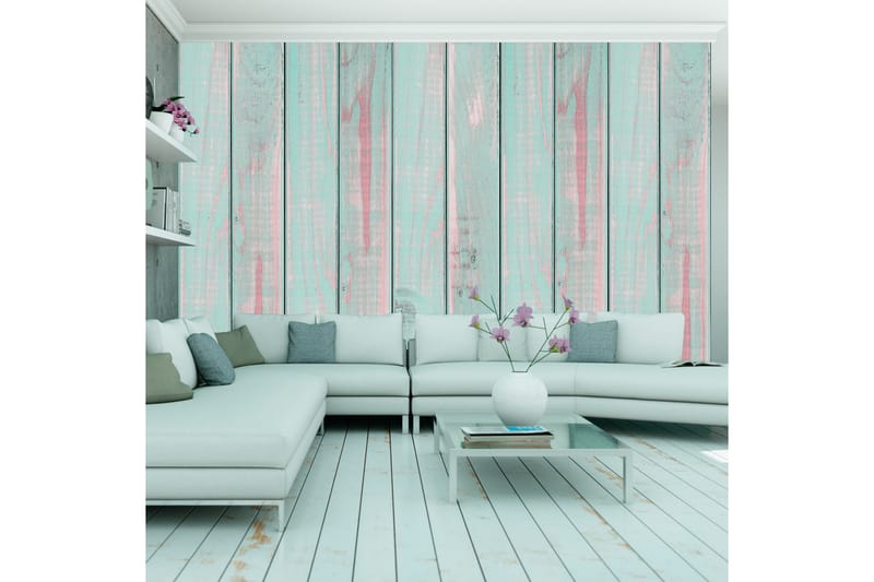 Fototapet Peppermint Clouds 50x1000 - Artgeist sp. z o. o. - Inredning - Väggdekor - Tapet & tapettillbehör - Fototapet