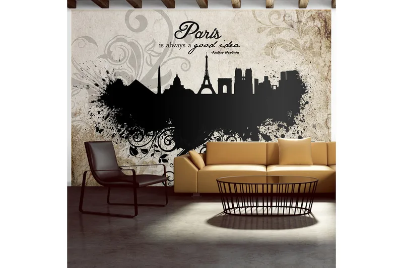 Fototapet Paris Is Always A Good Idea Vintage 150x105, Artgeist sp. z o. o.