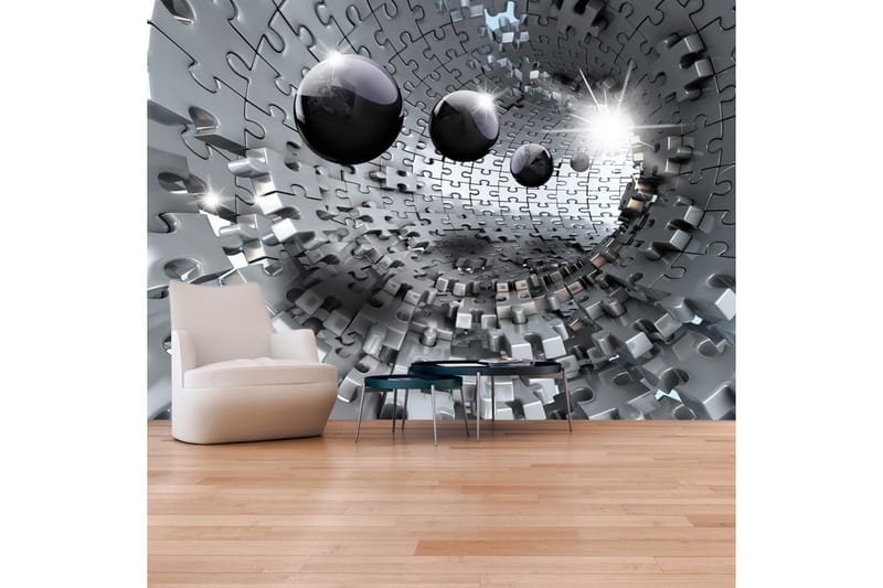 Fototapet Puzzle Tunnel 100x70 - Artgeist sp. z o. o. - Inredning - Väggdekor - Tapet & tapettillbehör - Fototapet
