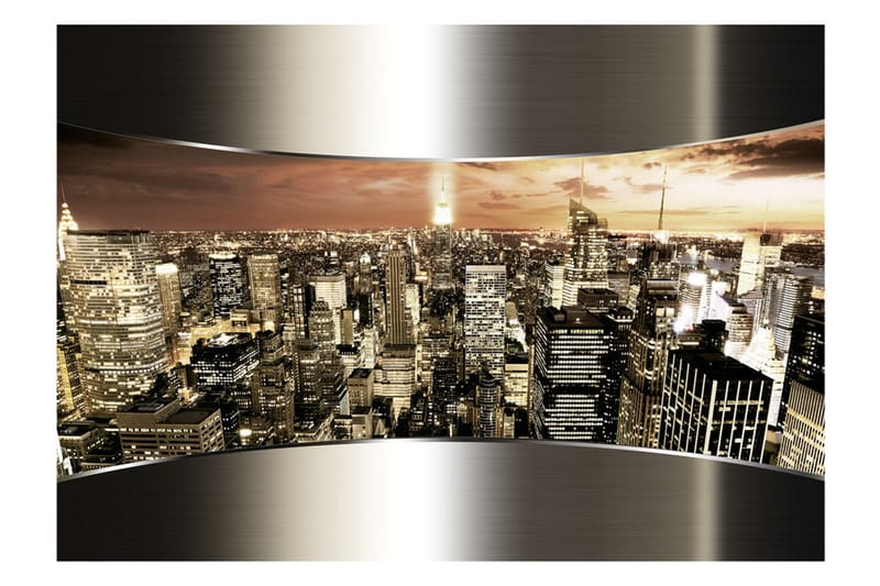 Fototapet Panorama Of New York City 300x210 - Artgeist sp. z o. o. - Inredning - Väggdekor - Tapet & tapettillbehör - Fototapet