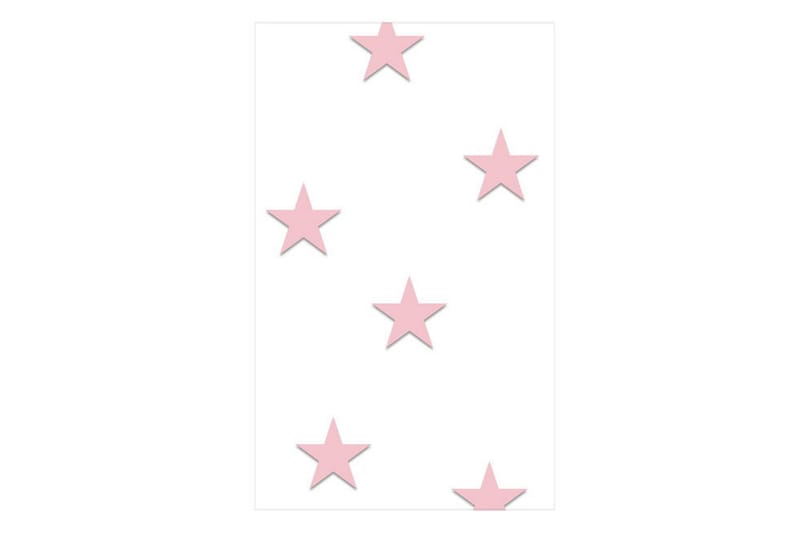 Fototapet Pink Stars 50x1000 - Artgeist sp. z o. o. - Inredning - Väggdekor - Tapet & tapettillbehör - Fototapet