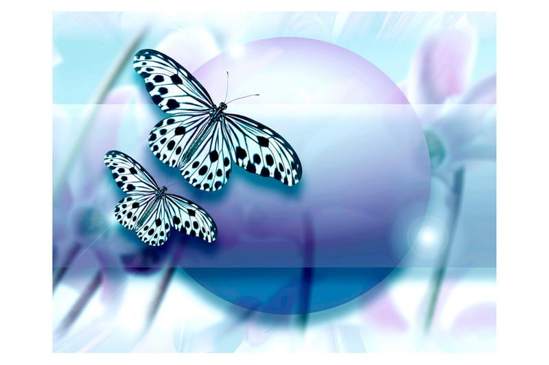 Fototapet Planet Of Butterflies 200x154 - Artgeist sp. z o. o. - Inredning - Väggdekor - Tapet & tapettillbehör - Fototapet