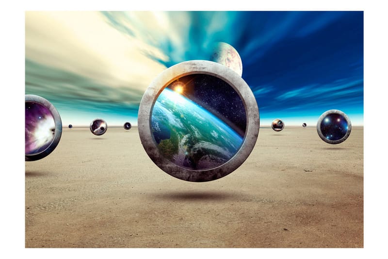 Fototapet Planet Walk 250x175 - Artgeist sp. z o. o. - Inredning - Väggdekor - Tapet & tapettillbehör - Fototapet