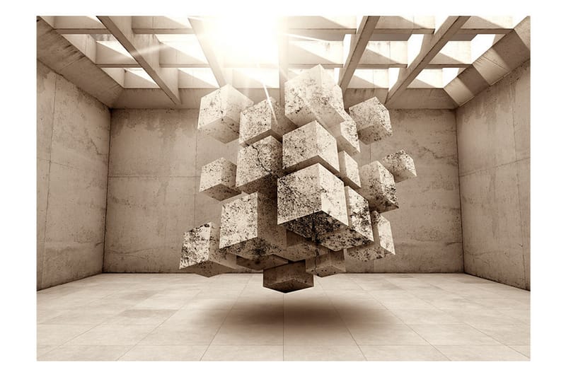 Fototapet Prison Of The Space 150x105 - Artgeist sp. z o. o. - Inredning - Väggdekor - Tapet & tapettillbehör - Fototapet