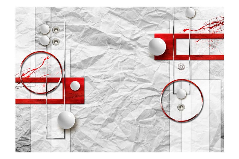 Fototapet Paper Abstraction 250x175 - Artgeist sp. z o. o. - Inredning - Väggdekor - Tapet & tapettillbehör - Fototapet