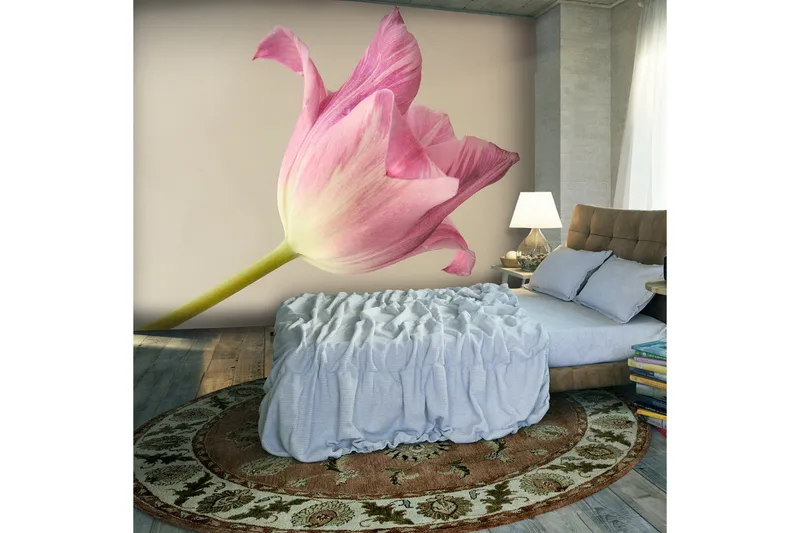 Fototapet Pink Tulip 250x193, Artgeist sp. z o. o.