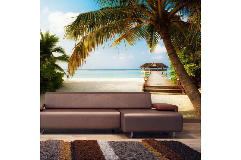 Fototapet Paradise Beach 150x105, Artgeist sp. z o. o.