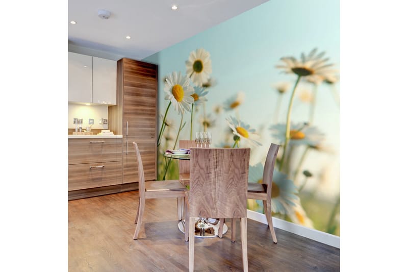 Fototapet Prästkragar Spring Äng 200x154, Artgeist sp. z o. o.