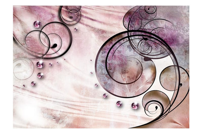 Fototapet Pink Rhapsody 300x210 - Artgeist sp. z o. o. - Inredning - Väggdekor - Tapet & tapettillbehör - Fototapet