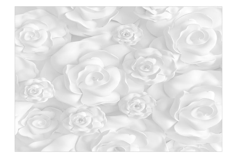 Fototapet Plaster Flowers 300x210 - Artgeist sp. z o. o. - Inredning - Väggdekor - Tapet & tapettillbehör - Fototapet