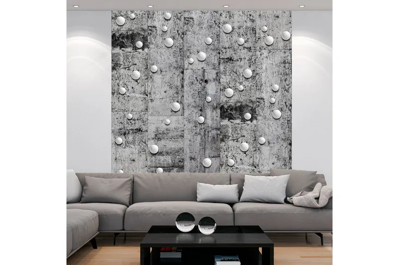 Fototapet Pearls On Concrete 50x1000, Artgeist sp. z o. o.