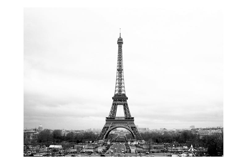 Fototapet Paris Svartvit Fotografi 300x231 - Artgeist sp. z o. o. - Inredning - Väggdekor - Tapet & tapettillbehör - Fototapet