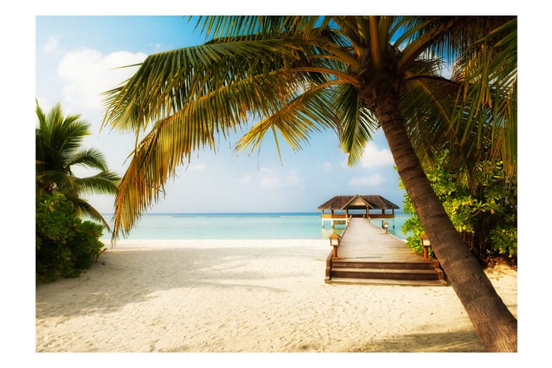 Fototapet Paradise Beach 100x70 - Artgeist sp. z o. o. - Inredning - Väggdekor - Tapet & tapettillbehör - Fototapet