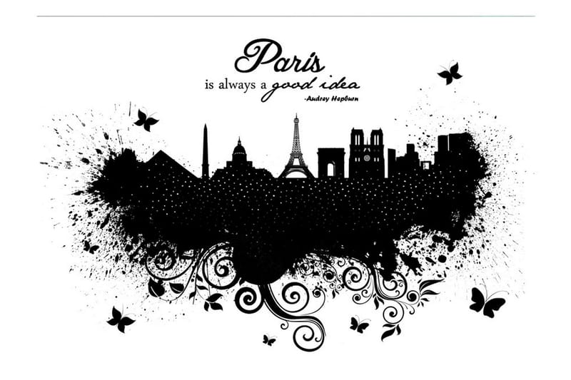 Fototapet Paris Is Always A Good Idea 350x245 - Artgeist sp. z o. o. - Inredning - Väggdekor - Tapet & tapettillbehör - Fototapet