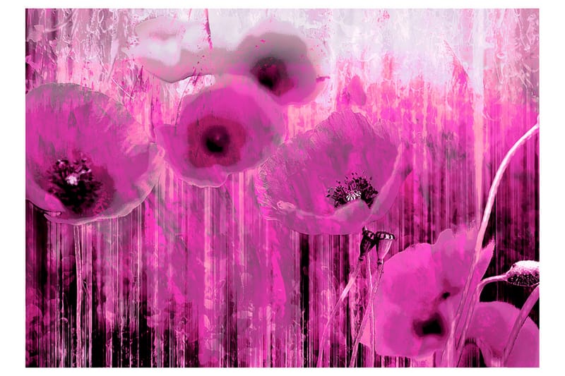 Fototapet Pink Madness 300x210 - Artgeist sp. z o. o. - Inredning - Väggdekor - Tapet & tapettillbehör - Fototapet