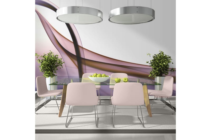 Fototapet Photo Wallpaper Purple Abstraction 350x270, Artgeist sp. z o. o.