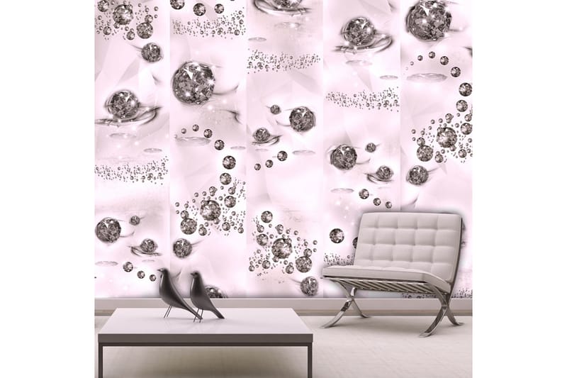 Fototapet Pink Jewels 50x1000 - Artgeist sp. z o. o. - Inredning - Väggdekor - Tapet & tapettillbehör - Fototapet