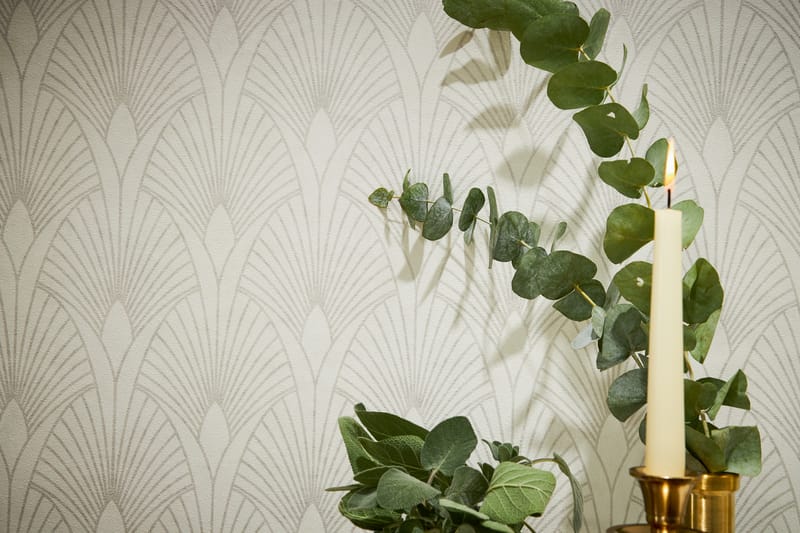 Art deco Tapet New Walls 50's Glam Ovävd - AS Creation - Inredning - Väggdekor - Tapet & tapettillbehör - Mönstrad tapet