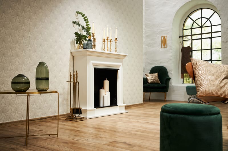 Art deco Tapet New Walls 50's Glam Ovävd - AS Creation - Inredning - Väggdekor - Tapet & tapettillbehör - Mönstrad tapet
