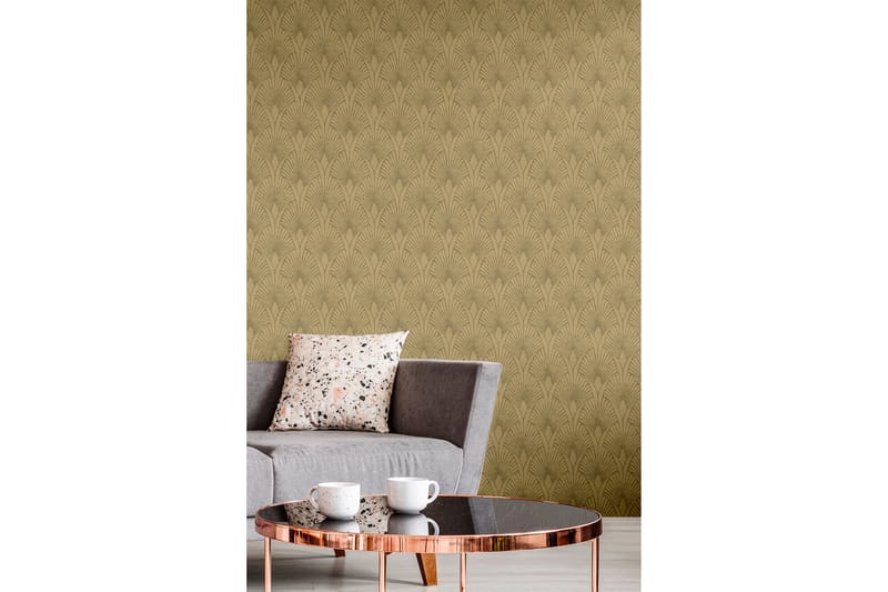 Art deco Tapet New Walls 50's Glam Ovävd - AS Creation - Inredning - Väggdekor - Tapet & tapettillbehör - Mönstrad tapet