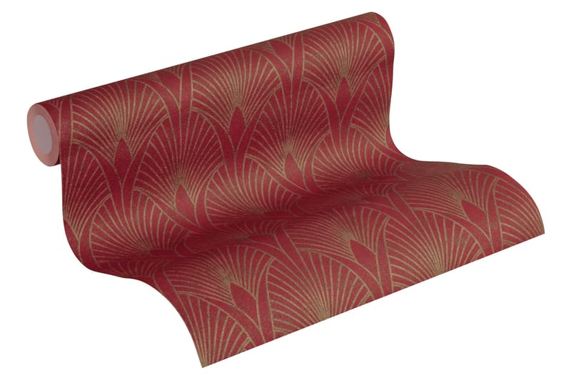 Art deco Tapet New Walls 50's Glam Ovävd - AS Creation - Inredning - Väggdekor - Tapet & tapettillbehör - Mönstrad tapet