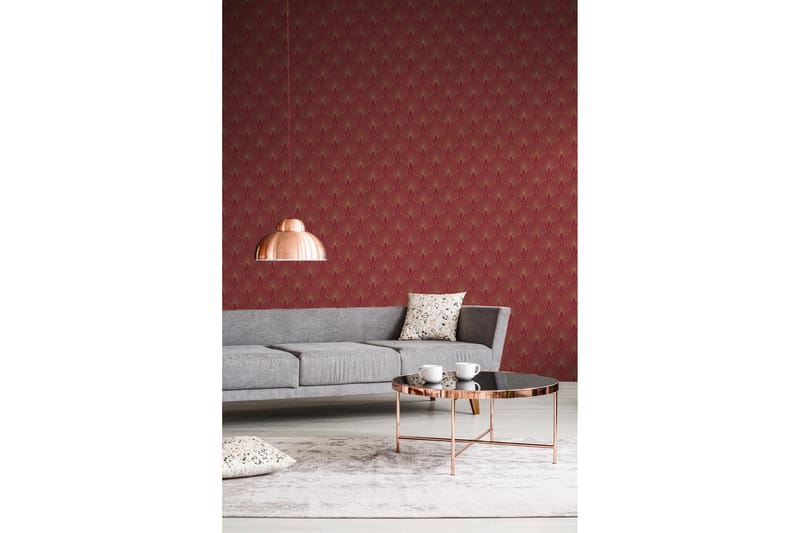 Art deco Tapet New Walls 50's Glam Ovävd - AS Creation - Inredning - Väggdekor - Tapet & tapettillbehör - Mönstrad tapet