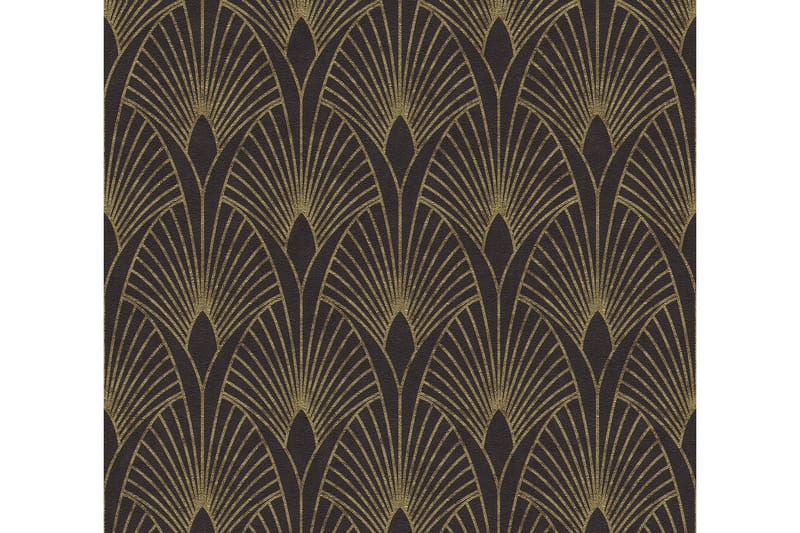 Art deco Tapet New Walls 50's Glam Ovävd - AS Creation - Inredning - Väggdekor - Tapet & tapettillbehör - Mönstrad tapet