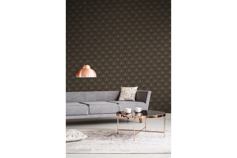 Art deco Tapet New Walls 50's Glam Ovävd - AS Creation - Inredning - Väggdekor - Tapet & tapettillbehör - Mönstrad tapet