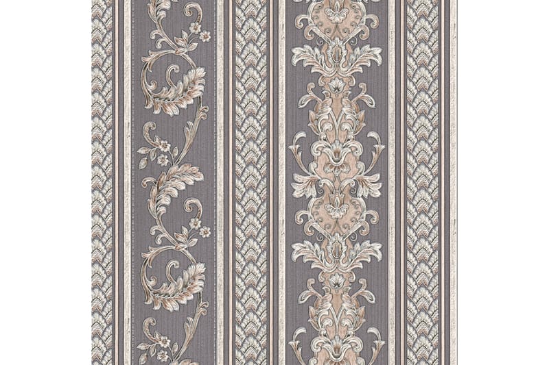Barock Tapet Hermitage Ovävd Silver Grå - AS Creation - Inredning - Väggdekor - Tapet & tapettillbehör - Mönstrad tapet