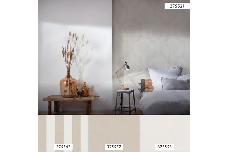 Barock Tapet New Elegance Ovävd Beige - AS Creation - Inredning - Väggdekor - Tapet & tapettillbehör - Mönstrad tapet