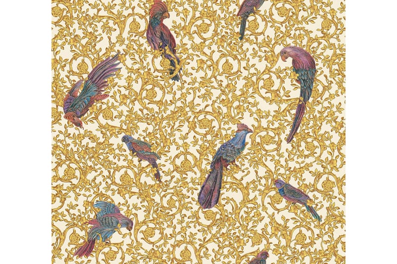 Bird Tapet Barocco Birds by Versace - AS Creation - Inredning - Väggdekor - Tapet & tapettillbehör - Mönstrad tapet