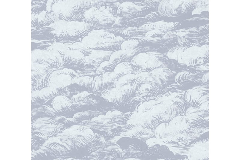 Cloud Tapet Jungle Chic Ovävd Grå Vit - AS Creation - Inredning - Väggdekor - Tapet & tapettillbehör - Mönstrad tapet
