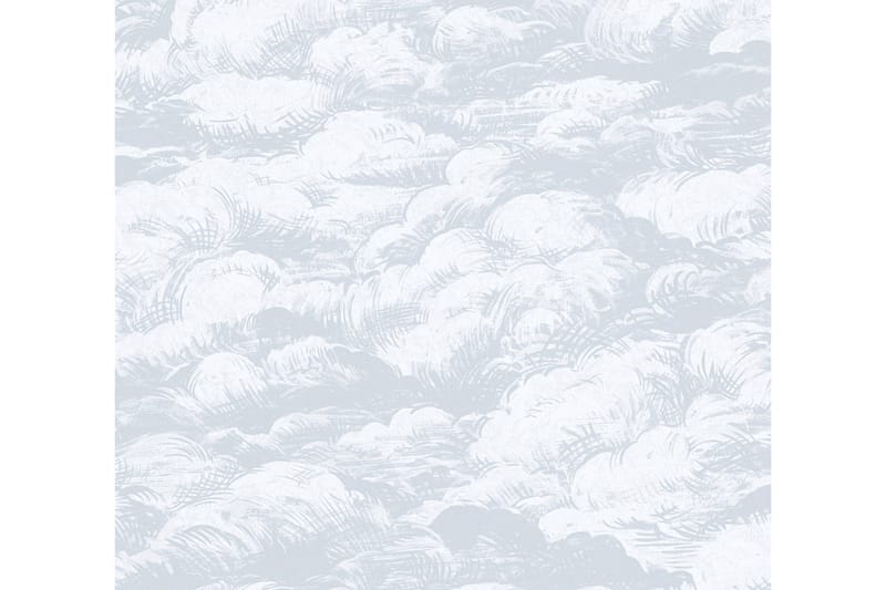 Cloud Tapet Jungle Chic Ovävd Grå Vit - AS Creation - Inredning - Väggdekor - Tapet & tapettillbehör - Mönstrad tapet