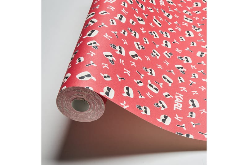 Designer Tapet Ikonik by Karl Lagerfeld - AS Creation - Inredning - Väggdekor - Tapet & tapettillbehör - Mönstrad tapet