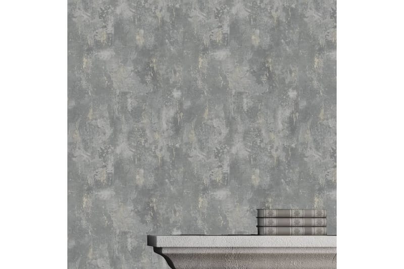 DUTCH WALLCOVERINGS Tapet betong grå TP1008 - Grå - Kökstapet - Mönstrad tapet