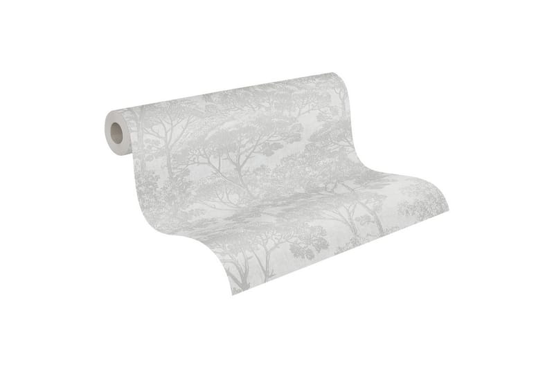 Forest look Tapet Cuba Ovävd Beige Cream - AS Creation - Inredning - Väggdekor - Tapet & tapettillbehör - Mönstrad tapet