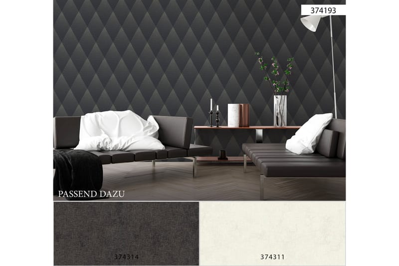 Grafisk Tapet New Walls 50's Glam Ovävd - AS Creation - Inredning - Väggdekor - Tapet & tapettillbehör - Mönstrad tapet