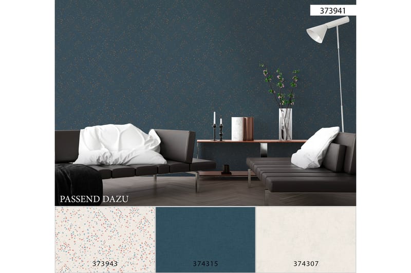 Mönstrad Tapet New Walls 50's Glam Ovävd - AS Creation - Inredning - Väggdekor - Tapet & tapettillbehör - Mönstrad tapet