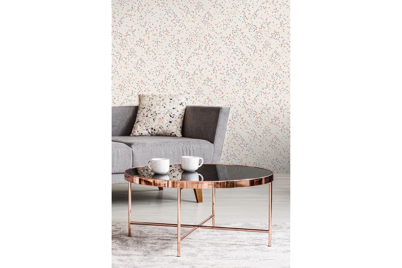 Mönstrad Tapet New Walls 50's Glam Ovävd - AS Creation - Inredning - Väggdekor - Tapet & tapettillbehör - Mönstrad tapet