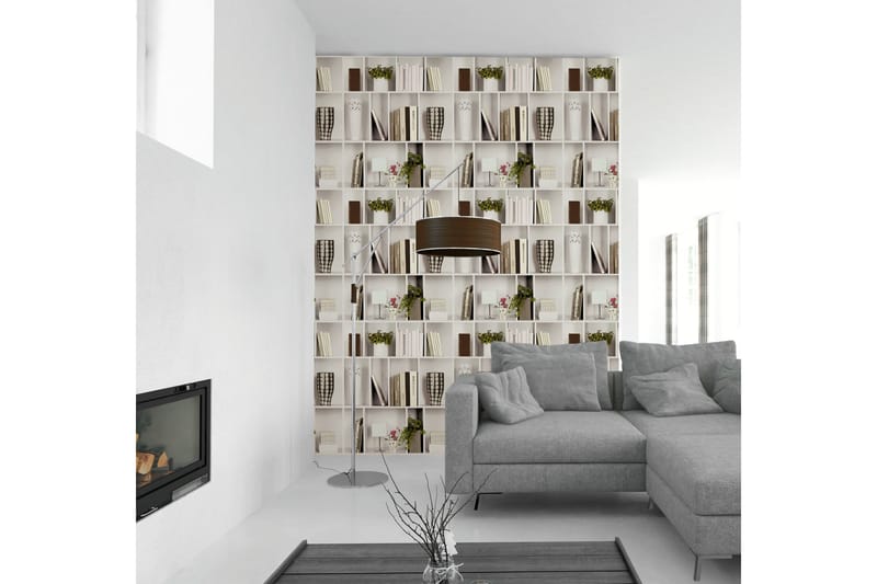 Motif Tapet Authentic Walls Ovävd Vit - AS Creation - Inredning - Väggdekor - Tapet & tapettillbehör - Mönstrad tapet